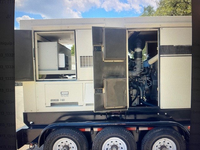320 KW Multiquip, Isuzu #DCA400SSI4F, diesel towable rental generator, sound attenuated enclosure, 240/480 - Image 3