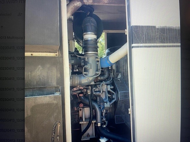 320 KW Multiquip, Isuzu #DCA400SSI4F, diesel towable rental generator, sound attenuated enclosure, 240/480 - Image 4