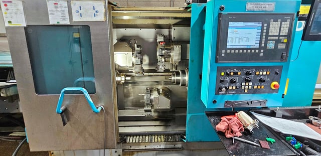 Index #C100, production turning machine for highly productive bar machining, 2008 - Image 1