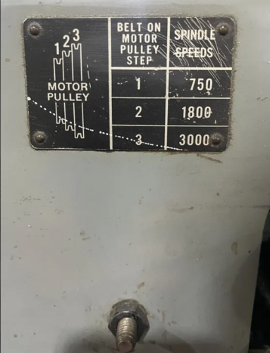9" Hardinge #HSL-59 Speed Lathe, 9" swing, 10" bed, 5C Collet Nose, 3000 RPM - Image 5