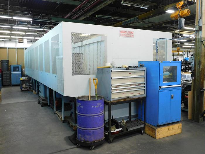 Mori Seiki #NH-6300DCG-II, CNC horizontal machining center, 41.3" X, 35.4" Y, 38.6" Z, 10000 RPM, CT50, Fanuc - Image 2