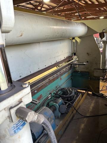 100 Ton, Accurpress #710010, hydraulic press brake, 10' overall, 14" open height, 6" closed height, 8" - Image 7