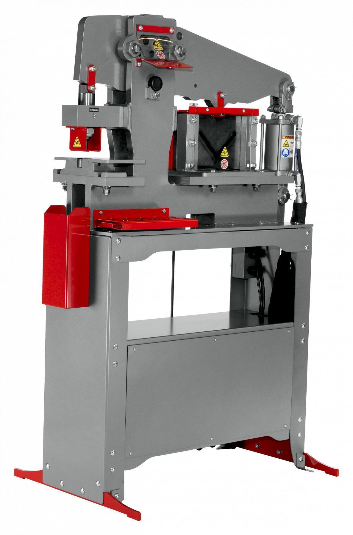 3" x 3" x 1/4" Jet #JIW-45T, ironworker, 45 Ton, 3500 RPM, 5.75" throat, 1.5" stroke - Image 6