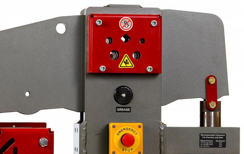 3" x 3" x 1/4" Jet #JIW-45T, ironworker, 45 Ton, 3500 RPM, 5.75" throat, 1.5" stroke - Image 7