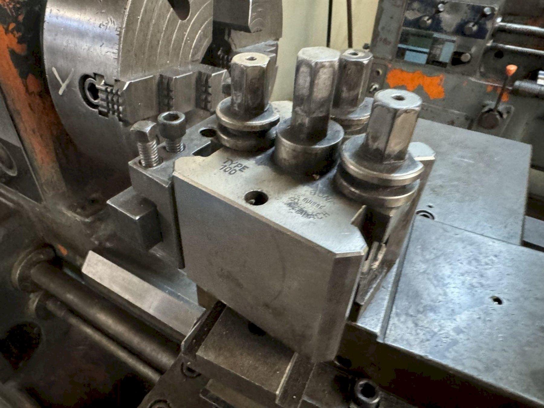 14" x 32" Yuasa #LX1432, toolroom lathe, 10" 4-Jaw chuck, 80-2000 RPM, QC toolpost, S/N BFE80001-1H - Image 6