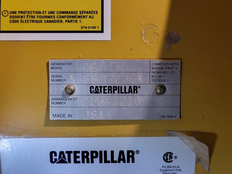 365 KW Caterpillar #3456, diesel generator set, 600 Volts, 489 HP, 2006 - Image 2