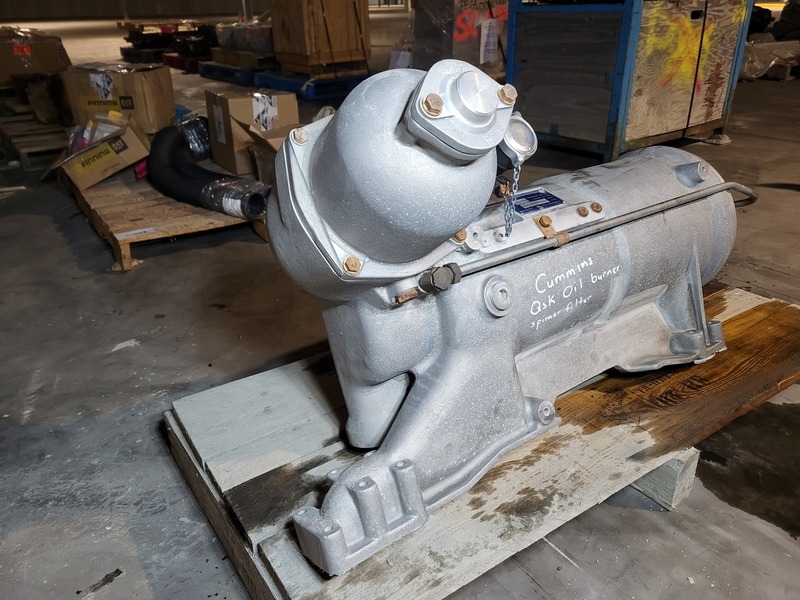 Cummins #4066080, lubricating oil filtering head, 12 kPa work pressure, like new - Image 10