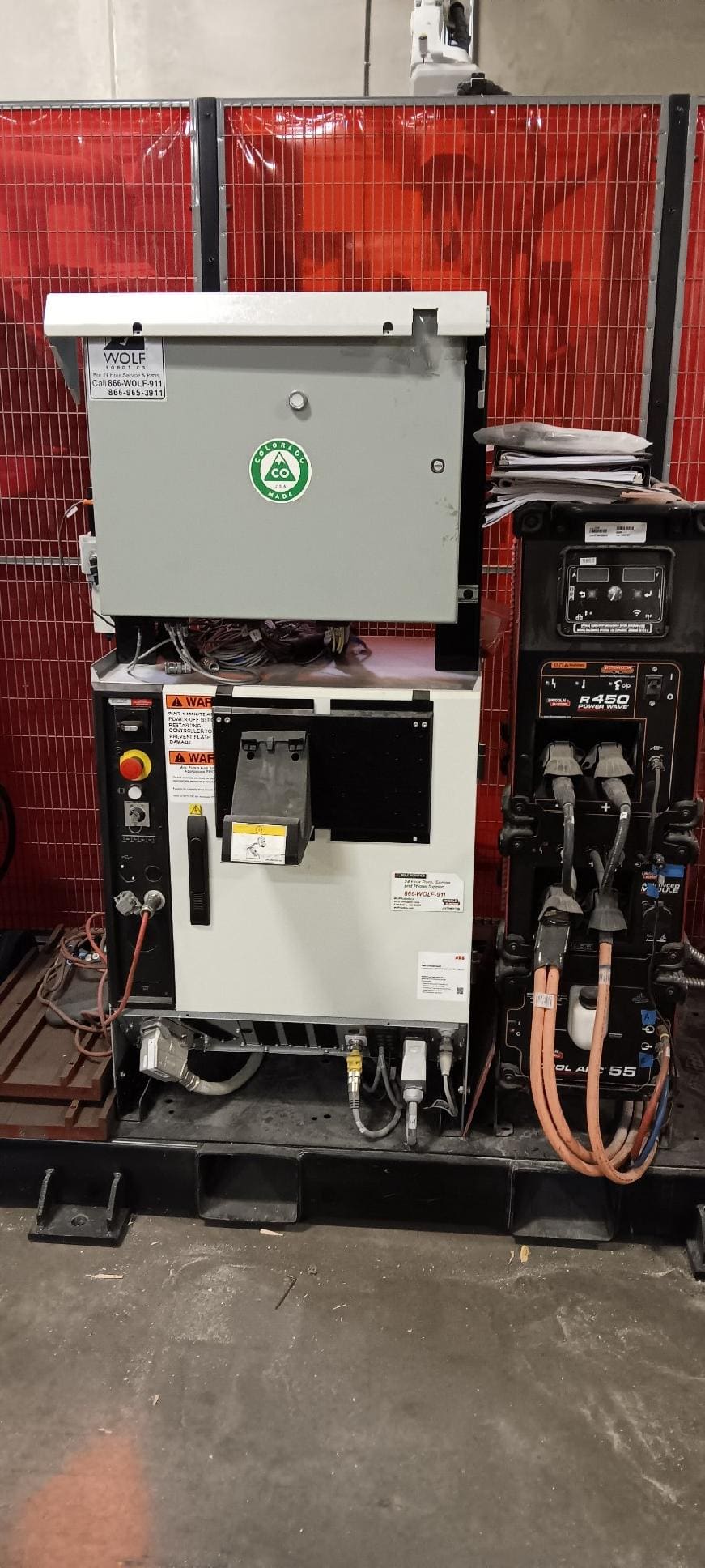 Lincoln Electric, Power Wave R450, Robotic Welder, IRB 2600ID-8 2.0 6-Axis robot package, 2020 - Image 4
