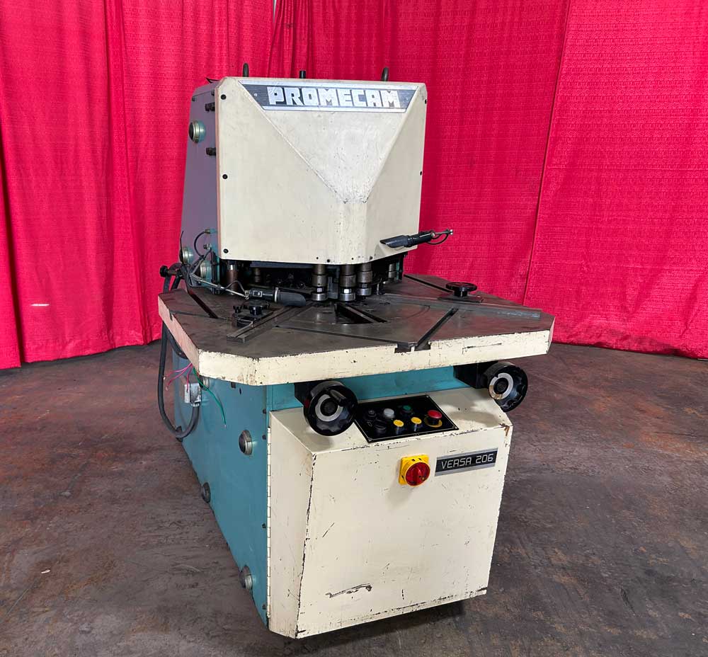 Promecam #V206, variable angle notcher, 8" blade, 60 SPM - Image 1