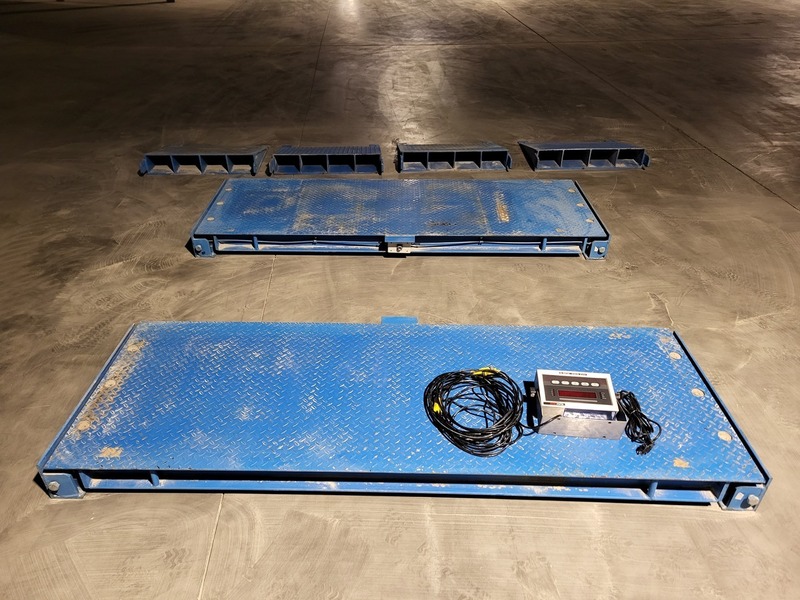 60000 lb. Rice Lake, digital weight indicator IQ Plus 355 with platform - Image 5