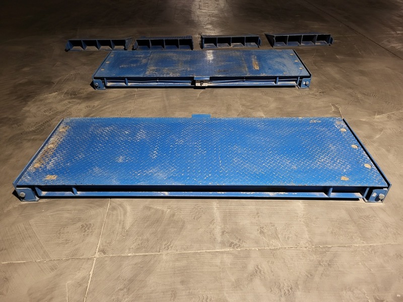 60000 lb. Rice Lake, digital weight indicator IQ Plus 355 with platform - Image 6
