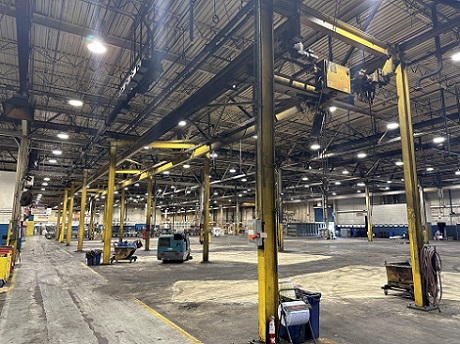 3 Ton, Budgit overhead free standing crane system, 14' wide x 130' long - Image 6