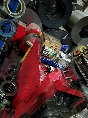 48" Paxson, slitting line components, 22000 lb. capacity, R to L - Image 3
