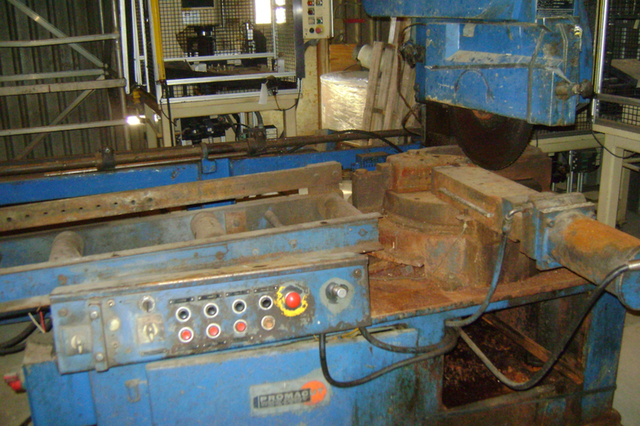 6.25" Trennjaeger #VC400HA, heavy duty industrial steel cut off saw, S/N GF113 - Image 4