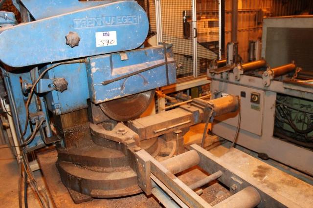 6.25" Trennjaeger #VC400HA, heavy duty industrial steel cut off saw, S/N GF113 - Image 8