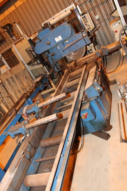 6.25" Trennjaeger #VC400HA, heavy duty industrial steel cut off saw, S/N GF113 - Image 9
