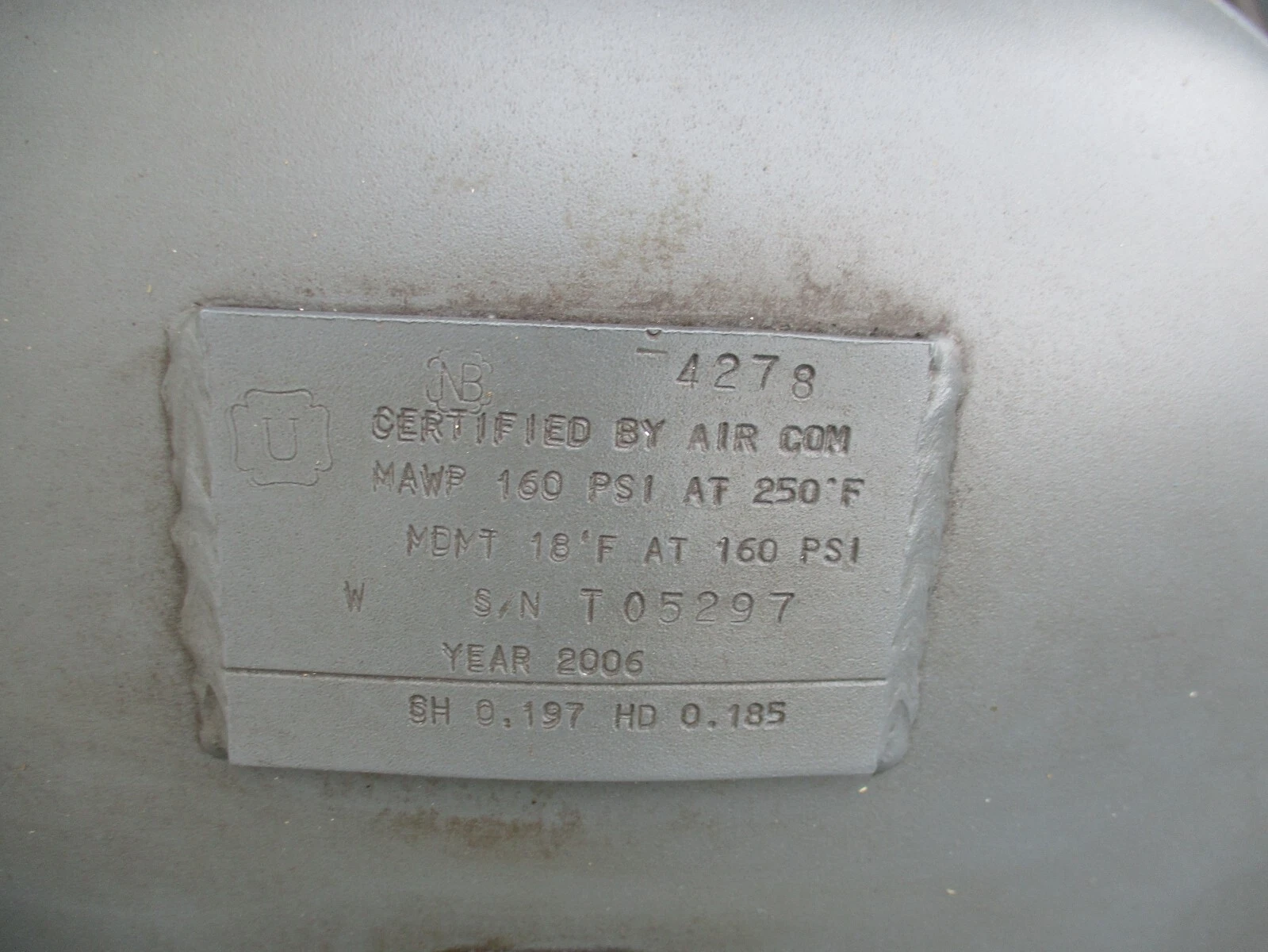 10 HP Chicago Pneumatic #QRS-10, rotary air compressor,tank & dryer, 40 cfm @ 125 psi, 230/460 V., 3-phase - Image 5