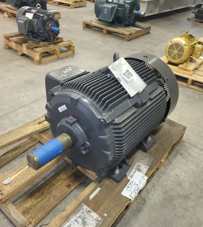 125 HP 1800 RPM Nidec U.S. Motors, Frame 444T, TEFC, 460 Volts, new unused surplus - Image 3