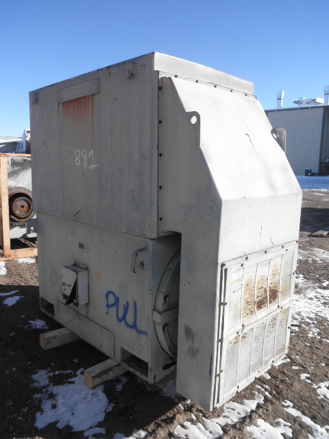 1500 HP 1790 RPM Louis Allis, Frame 7310Z, TEAAC, 4000 Volts - Image 2