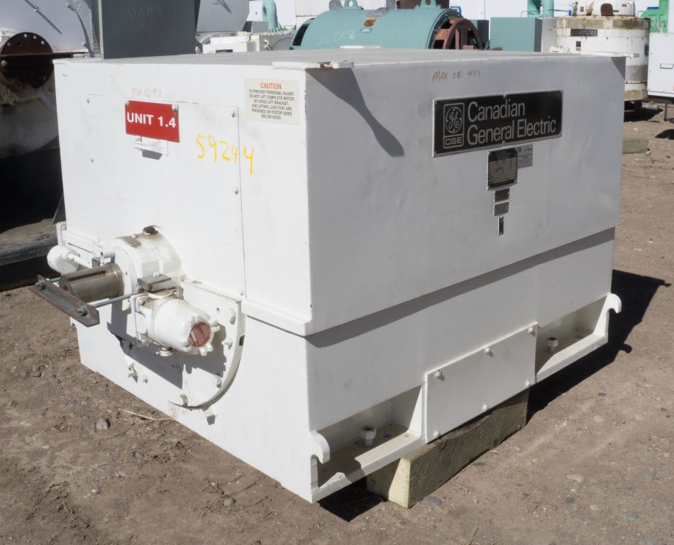 2000 HP 3569 RPM General Electric 211005, FBV, fbv - Image 1