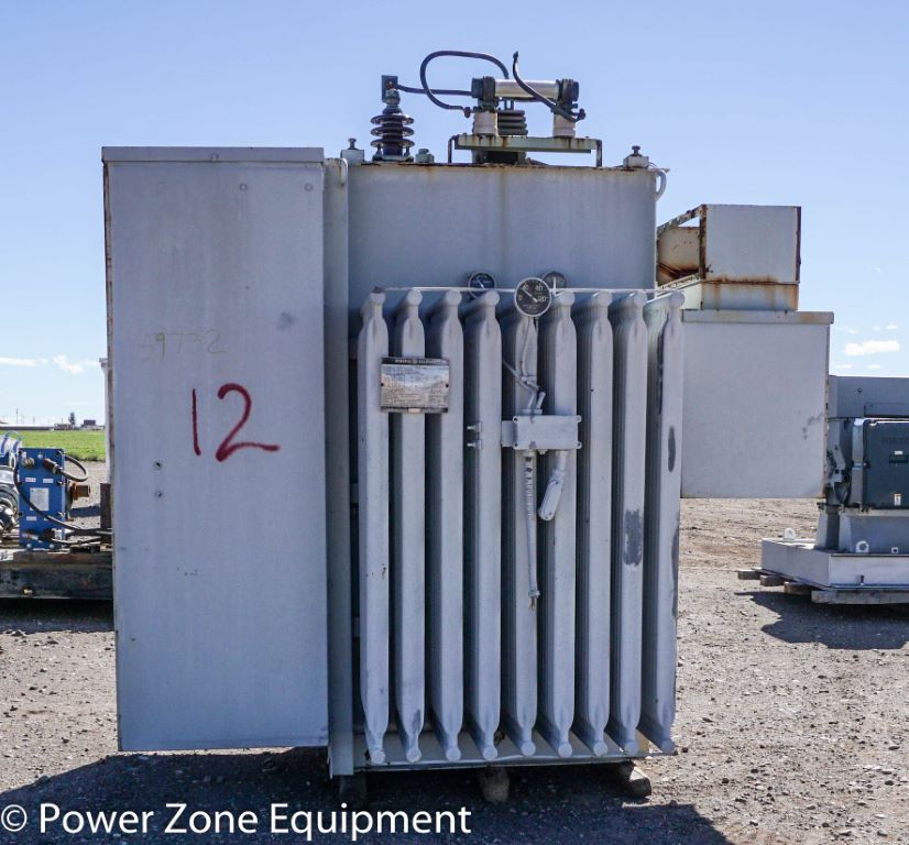 1500 KVA 7200 Primary, 4160Y/2400 Secondary, General Electric #G859068, Class OA - Image 2