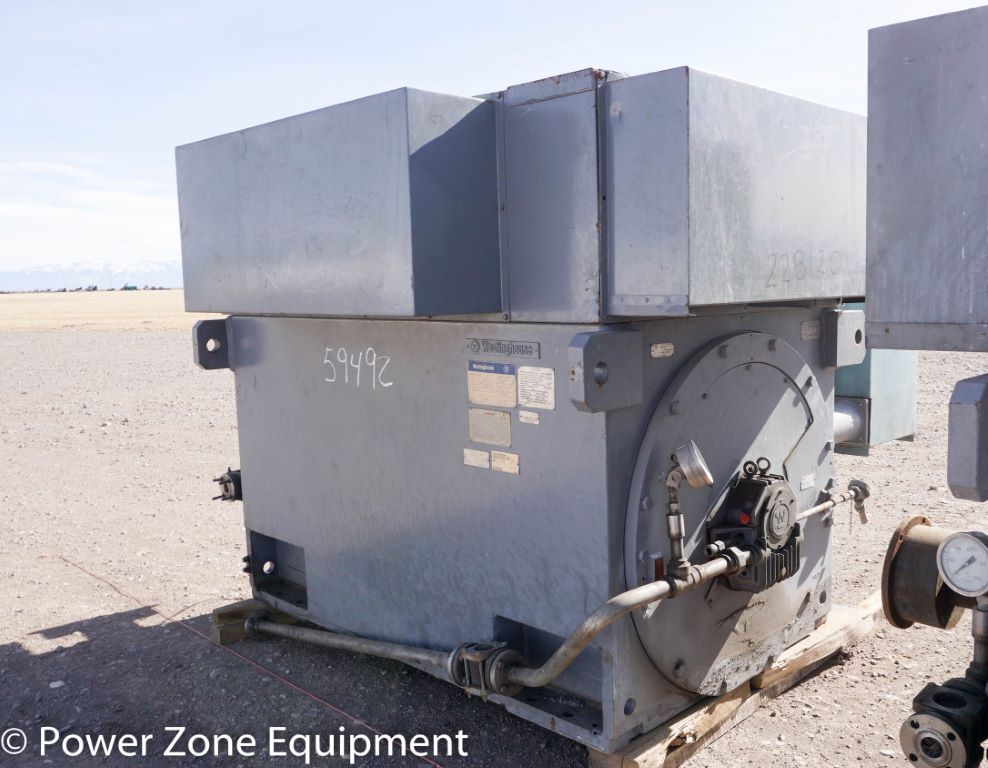 4500 HP 3574 RPM Westinghouse, Frame 5616, weather protected enclosure type 1, 4000 Volts - Image 5