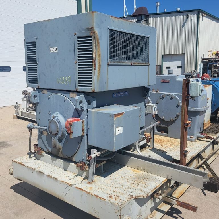 500 HP 1188 RPM Teco Westinghouse, Frame 3509, weather protected enclosure type 2, 4160 Volts - Image 4