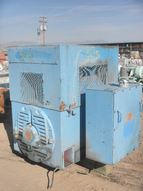 600 HP 1775 RPM General Electric 5K821044A17, Frame 8210S, 1.15 service factor, 2300 Volts - Image 2