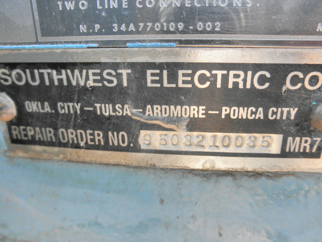 600 HP 1775 RPM General Electric 5K821044A17, Frame 8210S, 1.15 service factor, 2300 Volts - Image 6