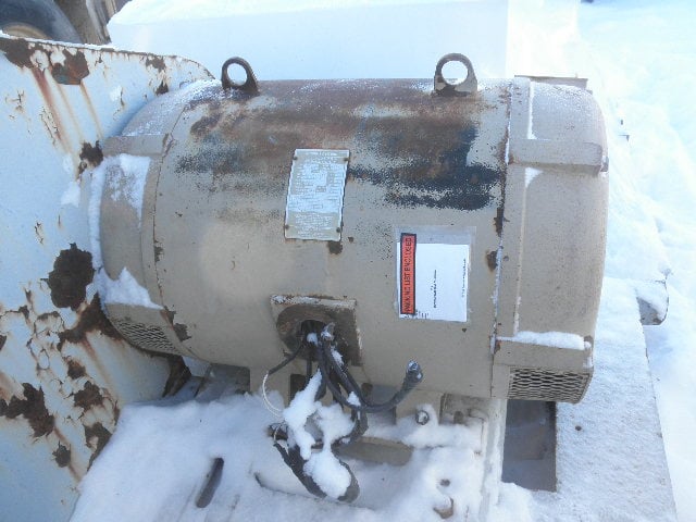 75 HP 1200 RPM Robbins-Myers 7204985, Frame 445U, ODP, 230/460/796 Volts - Image 2