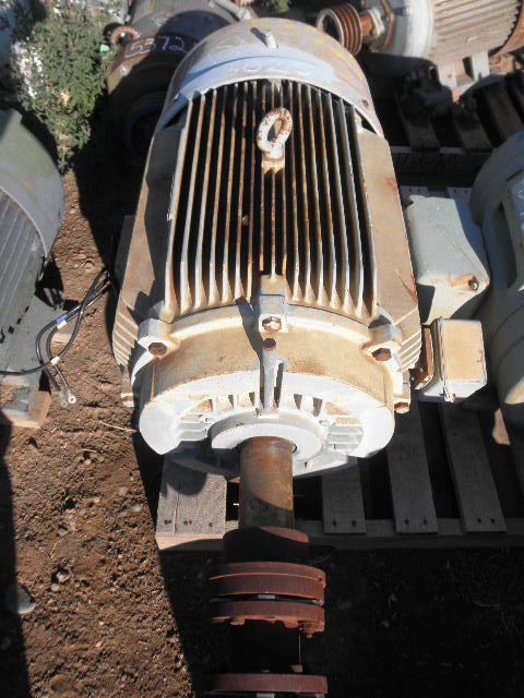 75 HP 1185 RPM Siemens, Frame 444T, TEFC, 460 Volts - Image 2