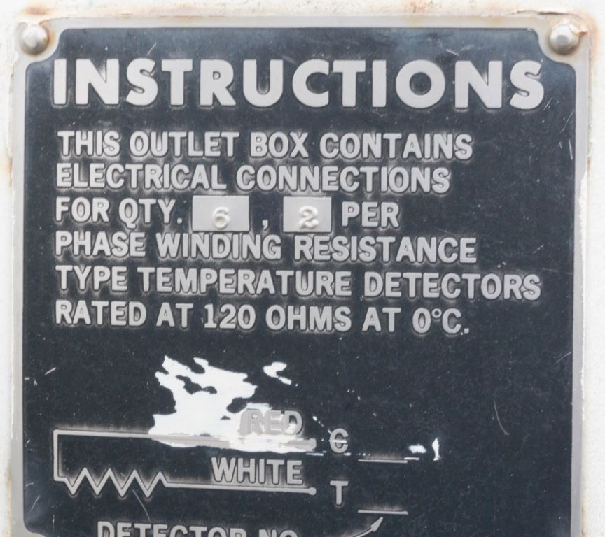 300 HP 885 RPM U.S. Motors, Frame 5810P, 1.15 service factor, 4000 Volts - Image 9