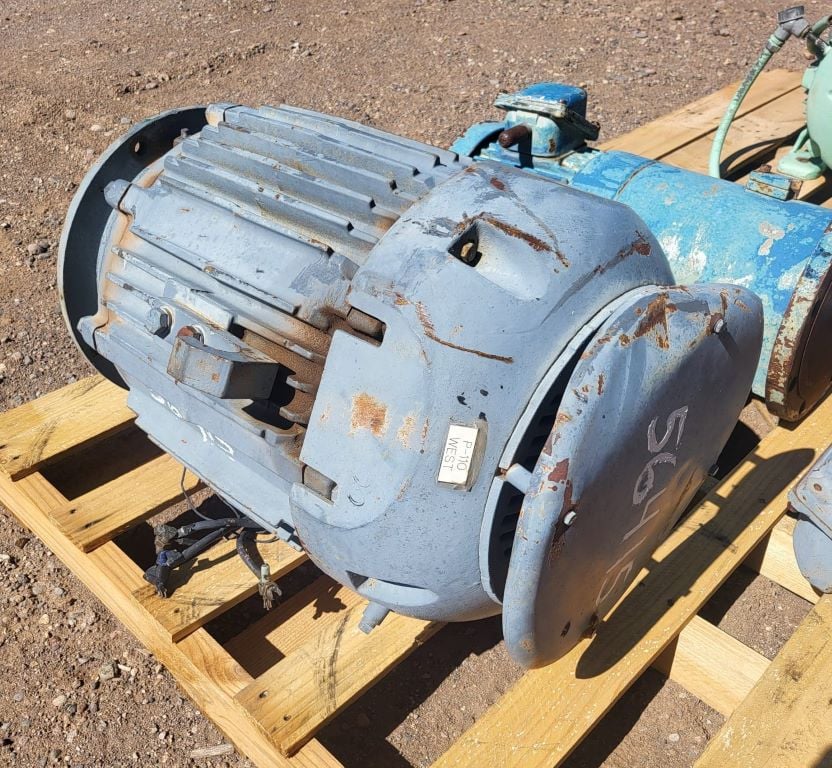 75 HP 1770 RPM Siemens, Frame 365LP, TEFC, 460 Volts - Image 2