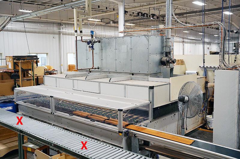 Venjakob #Ven-Flow, Flow Coater & Oven, 305 mm max Part width, 70 deg. C drying tunnel, 2-10 MPM, 480 V, 2015 - Image 5