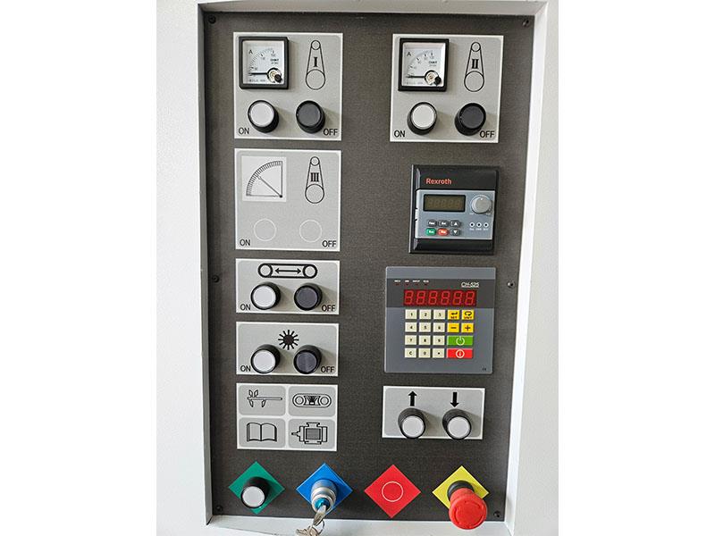 52" Cam-Wood #WS-NDA-1300, 3-Head Planer Sander, 52" width x 6.25" thick x 21" min. length Work capacity, 52" - Image 5