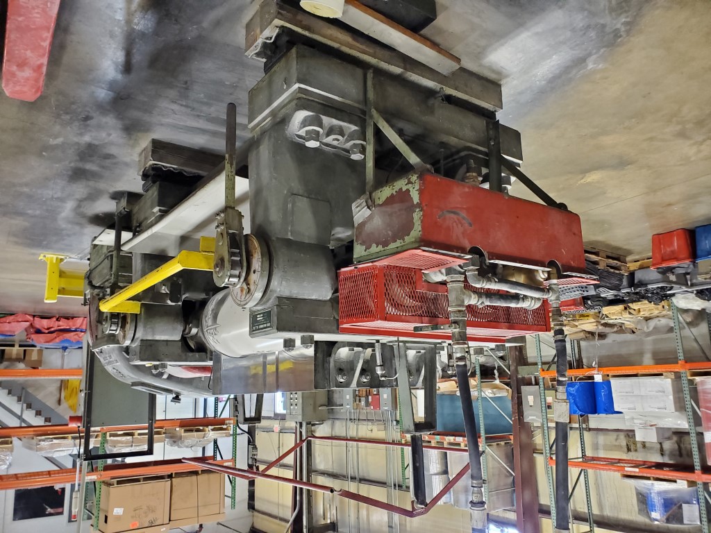 16" x 42" Kobe rubber mill, strip mill, 60 HP, 880 RPM, 460 VAC, Westinghouse starter - Image 3