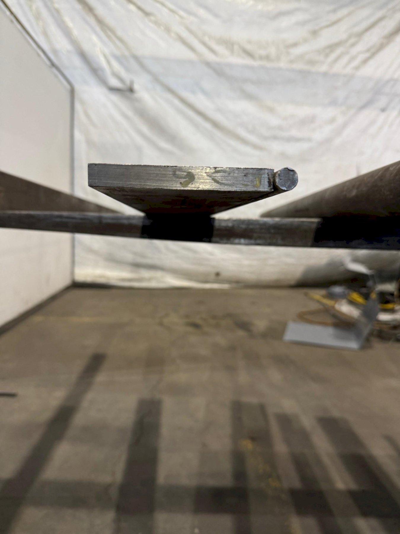 62" L x 4-1/2" - 1/2" H Press Brake Radius Die - Image 1