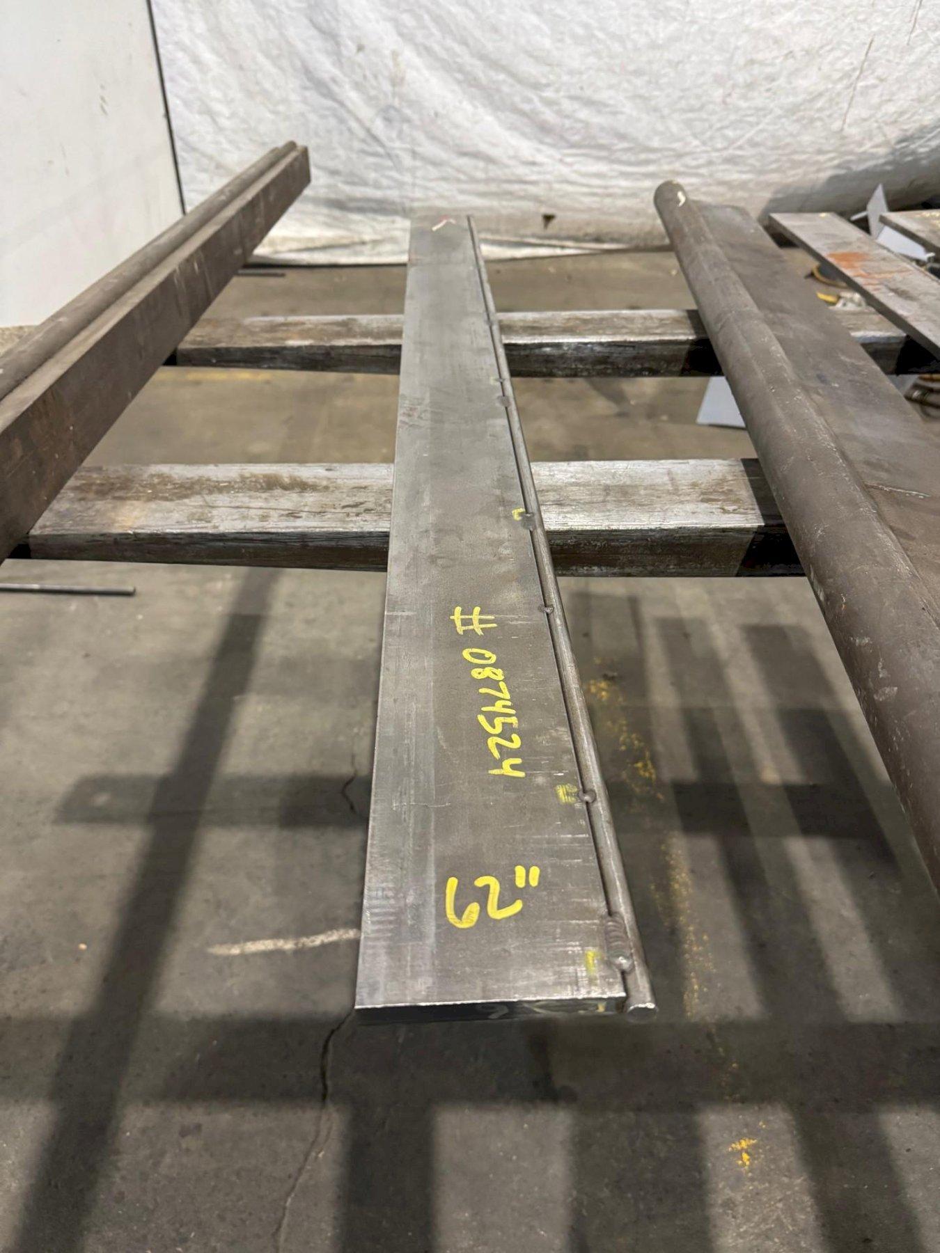 62" L x 4-1/2" - 1/2" H Press Brake Radius Die - Image 2