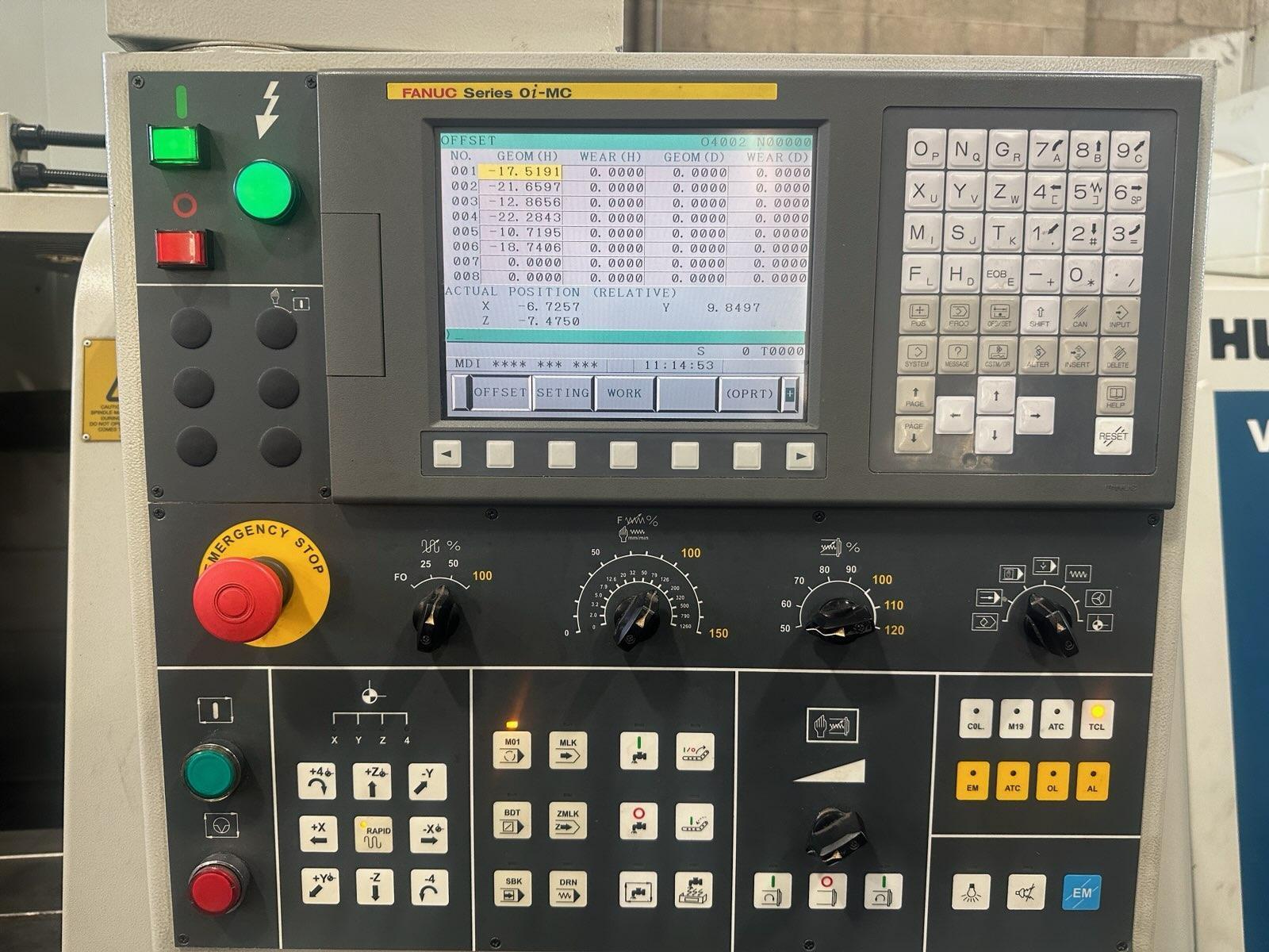 Hardinge, Bridgeport #VMC-1000P3, CNC vertical machining center, 40" X, 20" Y, 20" Z, 44" x20" tbl., #40 - Image 3