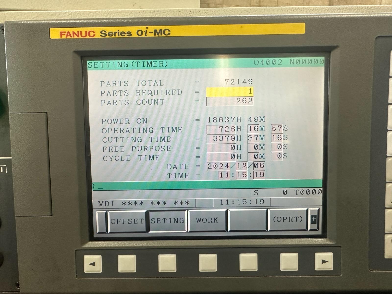 Hardinge, Bridgeport #VMC-1000P3, CNC vertical machining center, 40" X, 20" Y, 20" Z, 44" x20" tbl., #40 - Image 4