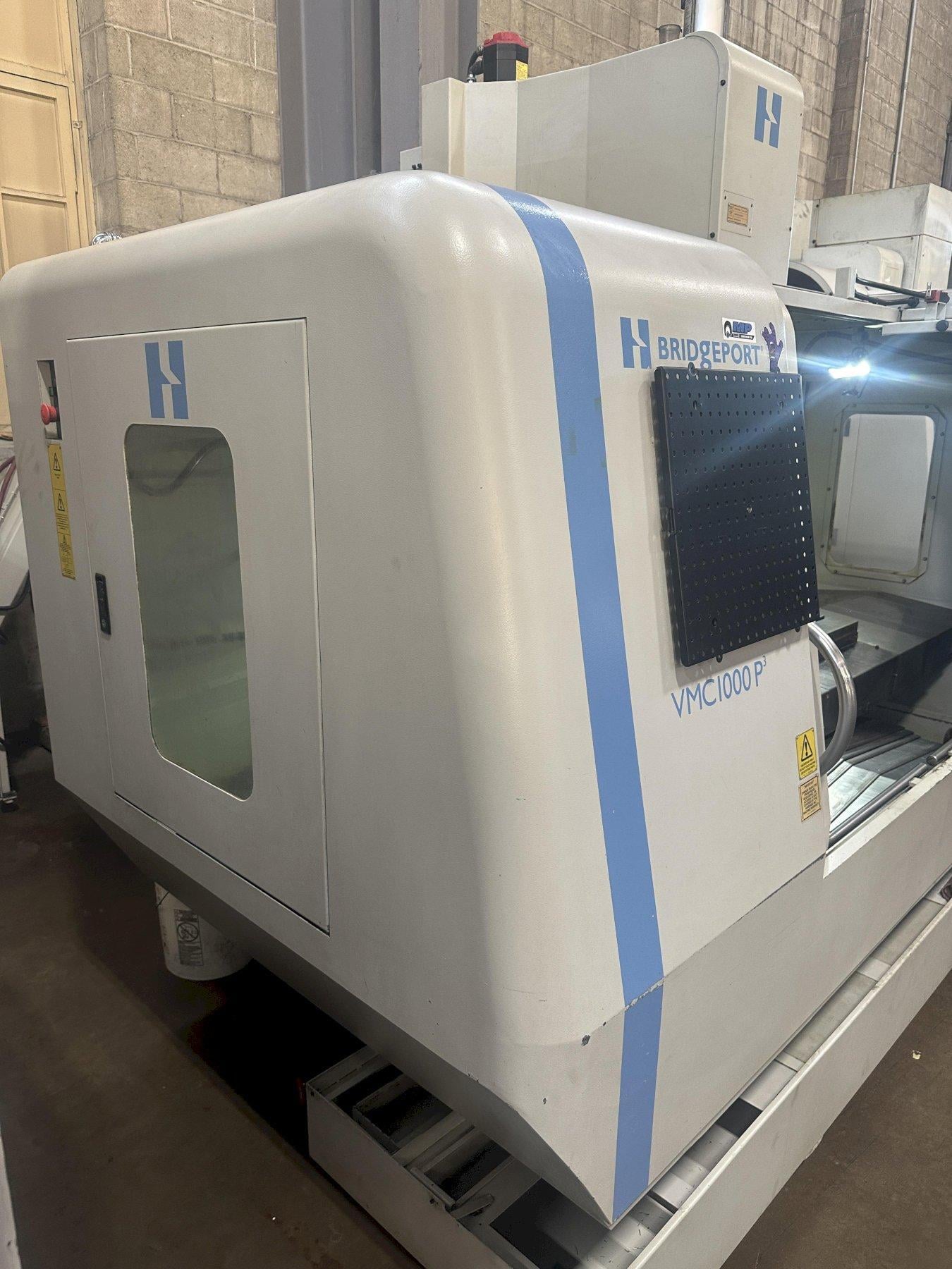 Hardinge, Bridgeport #VMC-1000P3, CNC vertical machining center, 40" X, 20" Y, 20" Z, 44" x20" tbl., #40 - Image 10