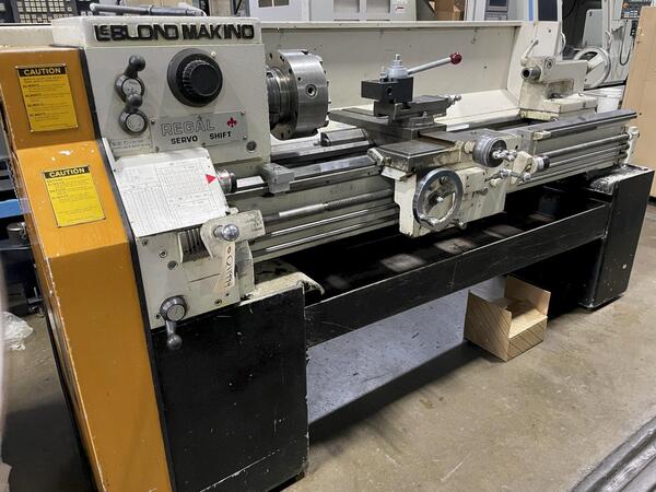 15" x 54" Leblond Makino #14C-Regal-Servo-Shift, engine lathe, 16" swing, 3-jaw 10" chuck, 2.75"thru hole - Image 2