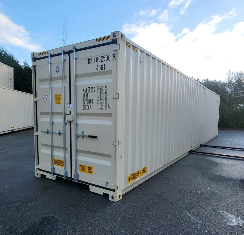 40' High cube double door container, #TDSU8025309, new / one trip - Image 7