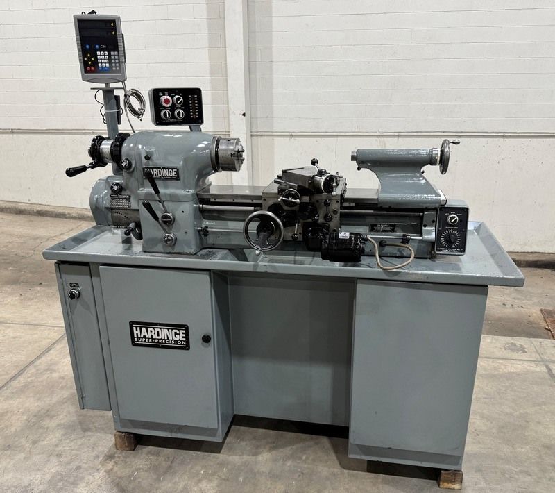 11" x 18" Hardinge #HLV-H, precision lathe, inch thread, taper, 5C collet, compound cross, 1993 - Image 1