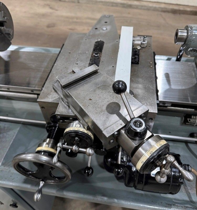 11" x 18" Hardinge #HLV-H, precision lathe, inch thread, taper, 5C collet, compound cross, 1993 - Image 9