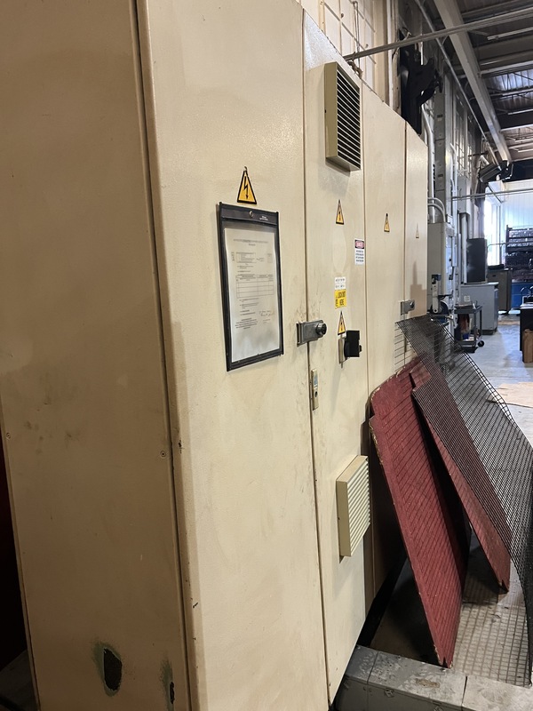 10.3" x .197" Kohler #KRM-50.260/21T, CNC tandem leveling line, (21) 1.97" diameter straightener rolls - Image 4