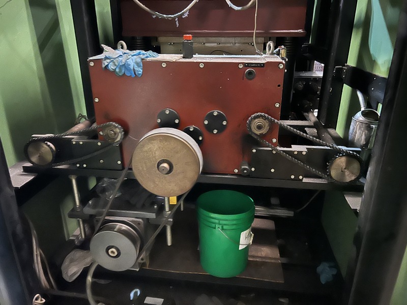 10.3" x .197" Kohler #KRM-50.260/21T, CNC tandem leveling line, (21) 1.97" diameter straightener rolls - Image 6