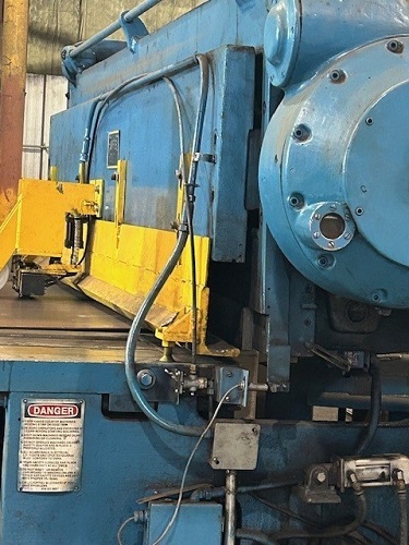 72" x .375" Cauffiel / McKay, Cut-To-Length line, 50000 lb., L to R, closed loop hydraulic system - Image 5