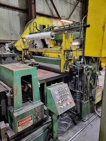 72" x .25" Paxson, Cut-To-Length line, 2 levelers, 50000 lb., 150 FPM, complete line - Image 5