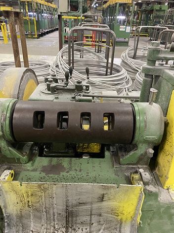 1/4" Lewis #4F, straight & cut machine with 12' rack, 200 FPM - Image 3